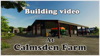 FS22  Building an stunning farm on Calmsden farm  Farming Simulator 22  PS5 [upl. by Karalee443]