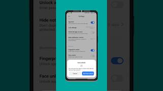 Face lock se App open kaise kare  How to use face lock turn on your device shorts [upl. by Ecertap]