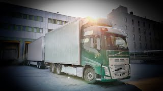 Trailer Reversing Volvo FH Truck driving 🔴Livestream vlog [upl. by Aderb27]