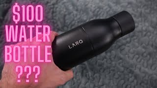 LARQ Bottle PureVis Review Is this 100 Self Cleaning Water Bottle Worth It [upl. by Llekcor]