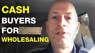 Finding Cash Buyers for YOUR Real Estate Wholesaling Business [upl. by Ppik]