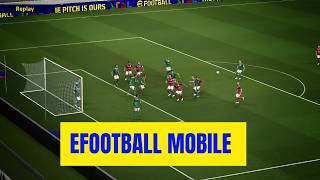 Partida online EFootball mobile 2025 [upl. by Annhej]