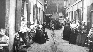 Victorian Londons Brutal East End Slum  Filthy Old Nichol Street Bethnal GreenShoreditch [upl. by Lain]