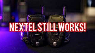 Nextel Walkie Talkies Still Work [upl. by Theadora]