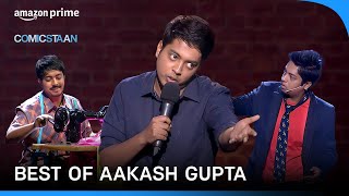 Best Of Aakash Guptas Standup Comedy  Comicstaan  Prime Video India [upl. by Garratt265]