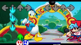 COOL donald duck Mickey moise club house mod SUPER HARD friday night funkin mod Friday night funkin [upl. by Odarbil529]