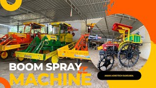 Boom spray machine All model Aman agrotech sangaria  RAJASTHAN [upl. by Arimak720]