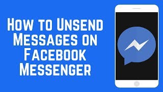 How to Unsend Messages on Facebook Messenger [upl. by Anasor453]