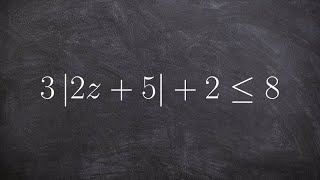 Learn how to solve absolute value inequalites by creating compound inequalities [upl. by Fanestil]