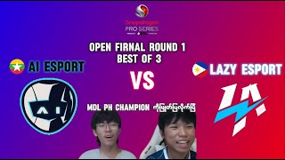 AI ESPORTS VS LAZY ESPORTS  Snapdragon Pro Series Season 6  BO3 HIGHTLIGHTS [upl. by Ennaoj]