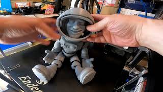 3D Printed Flexi Astronaut [upl. by Leatri685]