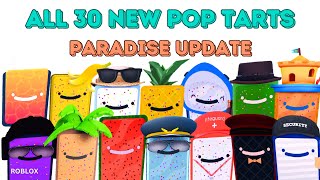 How To Find All 30 New Pop Tarts in Find The Pop Tarts Paradise Island Dimension Update  Roblox [upl. by Shirk843]