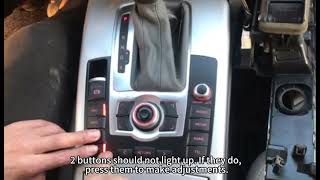 Audi A6 20052015 Android screen sound settings [upl. by Basilius986]