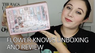 Flower Knows Unboxing Makeup Review [upl. by Edmead]