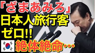 【海外の反応】日本人旅行客ゼロで絶体絶命…隣国に天罰下る！【にほんのチカラ】 [upl. by Rendrag]