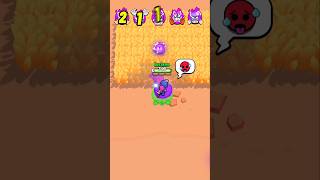 Brawlers VS Grass 😳 brawlstars shorts viral foryou 6paBnCTapc fyp [upl. by Holihs]