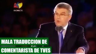 Comentarista Comete Error de Traducción Durante los Juegos Olímpicos  VÍDEO VIRAL 2016 [upl. by Elamaj128]