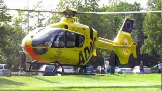 Start nach Einsatz am Schwimmbad  Christoph 30 Rettungshubschrauber Wolfenbüttel [upl. by Netsirhc]