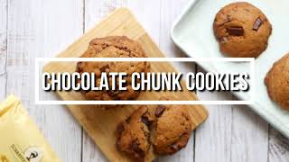 SCHARFFEN BERGER Chocolate Chunk Cookies Recipe [upl. by Kasevich935]