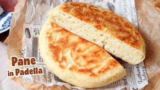 PANE in PADELLA  Facilissimo e Super Soffice  Ricetta di LifeampChiara Senza Forno [upl. by Otilopih]