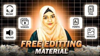 Best Sites for FREE High Quality Editting Materials [upl. by Victorie]