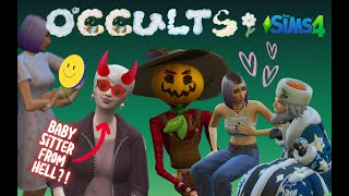 Absolute CHAOS  Sims 4 Occult Baby Challenge 3 [upl. by Nivrehs]