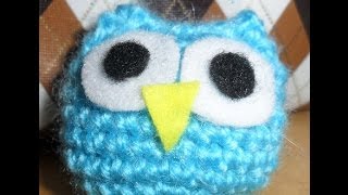 tutorial gufetto amigurumi [upl. by Kcin]