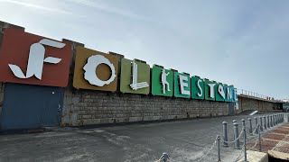 FOLKESTONE KENT  Town Centre amp Harbour Tour [upl. by Alyakim]