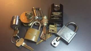 199 Draper Expert Shielded Shackle Padlock Picked and Gutted Model 64196 [upl. by Fineman]