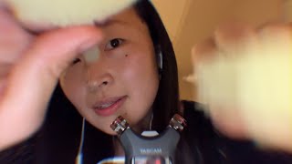 fast random triggers ASMR🔥ear cleaning mic touching visual triggers etc [upl. by Renmus]