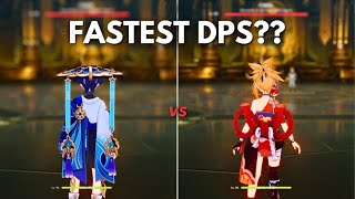 F2P  Yoimiya vs Wanderer  Who is the FASTEST DPS   Genshin Impact [upl. by Pandich]