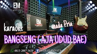 BANGSENG  AJA UDUD BAE   SUSSY ARZETTY  KARAOKE  Nada Pria [upl. by Comstock]