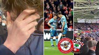 BRENTFORD STING WOEFUL SOUTHAMPTON  Brentford 30 Southampton FC Vlog  2223 PL Season [upl. by Inoj]