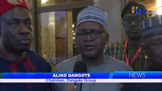 Alarming Cost Of Living Pres Tinubu Meets Dangote Rabiu Elumelu Others [upl. by Neret]