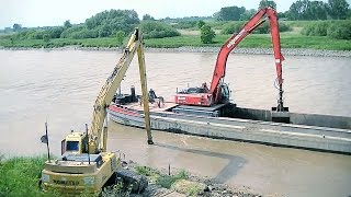 Wasserbau in Papenburg 2014  Water construction works 2014 [upl. by Lebazi637]