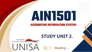 AIN1501 Study unit 2 reading [upl. by Sonstrom649]