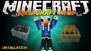 How To Install Railcraft Minecraft 1710  18 [upl. by Kcirdla673]