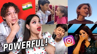 Indian Music will put you in the FEELS Latinos react to Indian Singers that went viral on REELS [upl. by Adnomal]