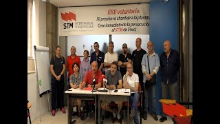 STM denuncia pressions de FordAlmussafes davant lERO [upl. by Renruojos]