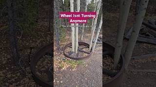 Wheel in the Process of Fossilization mining history colorado weird [upl. by Hardigg758]