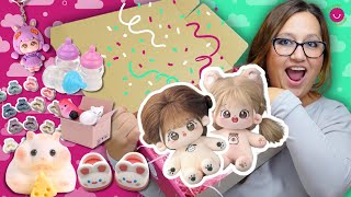 ¡¡¡Mi PROPIA CAJA KAWAii de Cotton DOLL 📦 💕 Mari Pili y Trini [upl. by Carma]