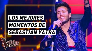 Los MEJORES MOMENTOS de SEBASTIÁN YATRA como coach en La Voz Kids [upl. by Sesom911]