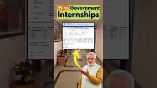 Free Government Internships 🔥PAID Government Internship 2023 anyone can apply [upl. by Tlevesor]