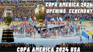 WOW Copa America 2024 Opening Ceremony USA Images [upl. by Nilo]