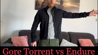 Gore Torrent VS Endure Fahrrad Regenjacke [upl. by Tabitha]