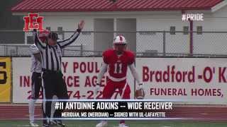 EMCC Wide Receiver Antoinne Adkins [upl. by Introc290]