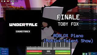 Finale  Roblox Got Talent ROBLOX Piano Cover [upl. by Kurzawa490]