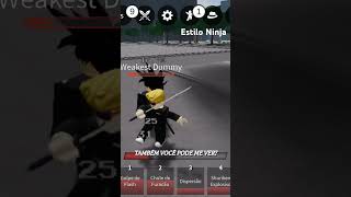 Estilo Ninja gameplay roblox campodebatalha ninja bunny ironmaster rapgeek musicgeek [upl. by Ahtrim533]