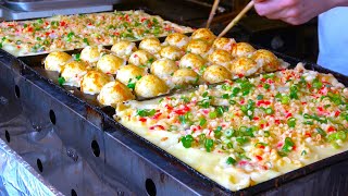 大阪のたこ焼き プロが焼くたこ焼きせき屋 Delicious Takoyaki of Osaka Kadoma 大阪门真的美味章鱼烧烤 [upl. by Leesa]