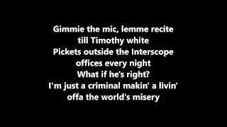 Eminem  Bitch Please II Lyrics HD feat Dr Dre Snoop Dogg Xzibit  Nate Dogg [upl. by Ertnom294]